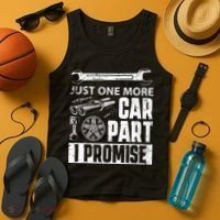 Just One More Car Part I Promise Car Enthusiast Tank Top thumb 4
