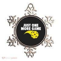 Just One More Game Pickleball Gift Great Gift Ornament thumb 0