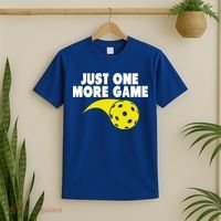 Just One More Game Pickleball Gift Great Gift T-Shirt thumb 2
