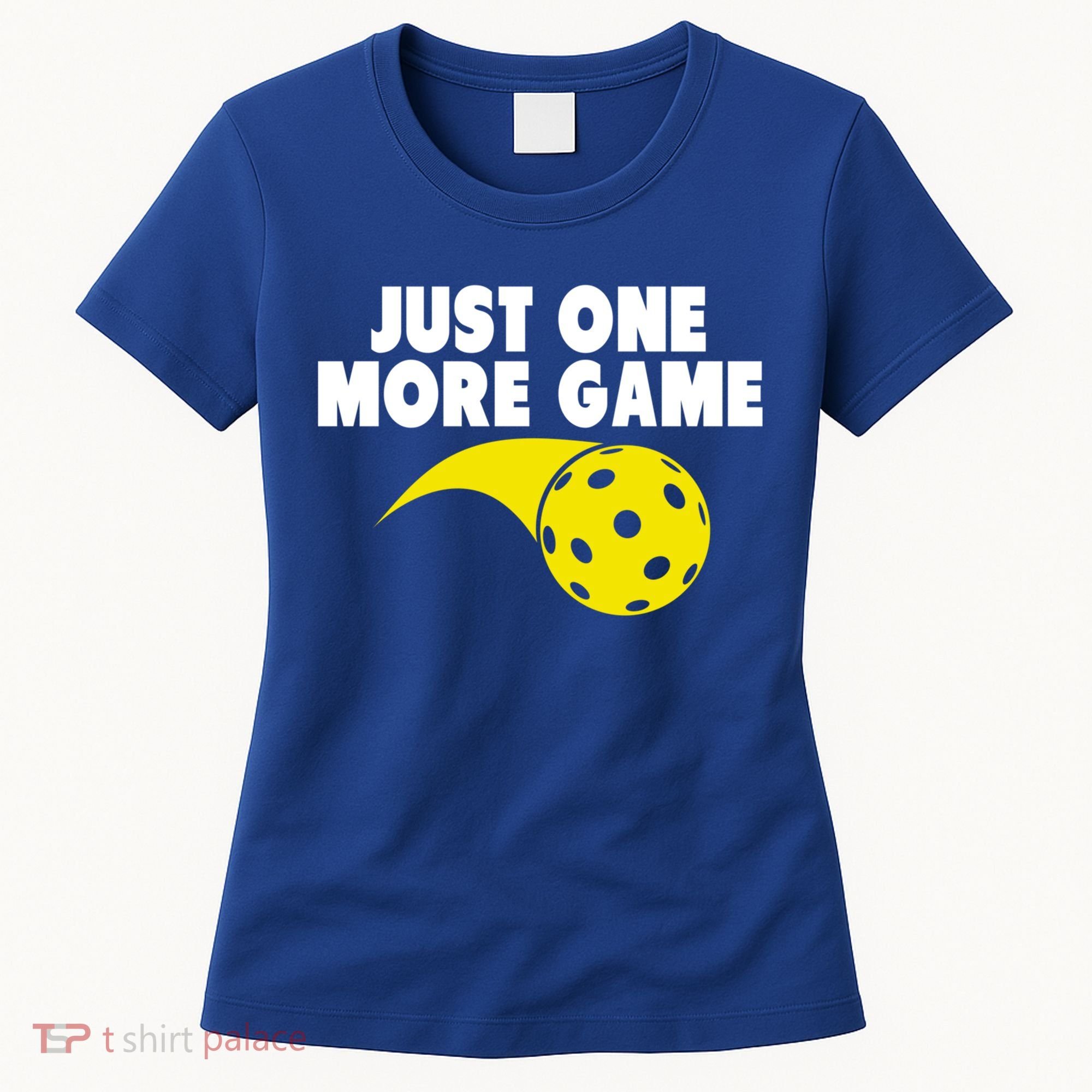 Just One More Game Pickleball Gift Great Gift Women's T-Shirt