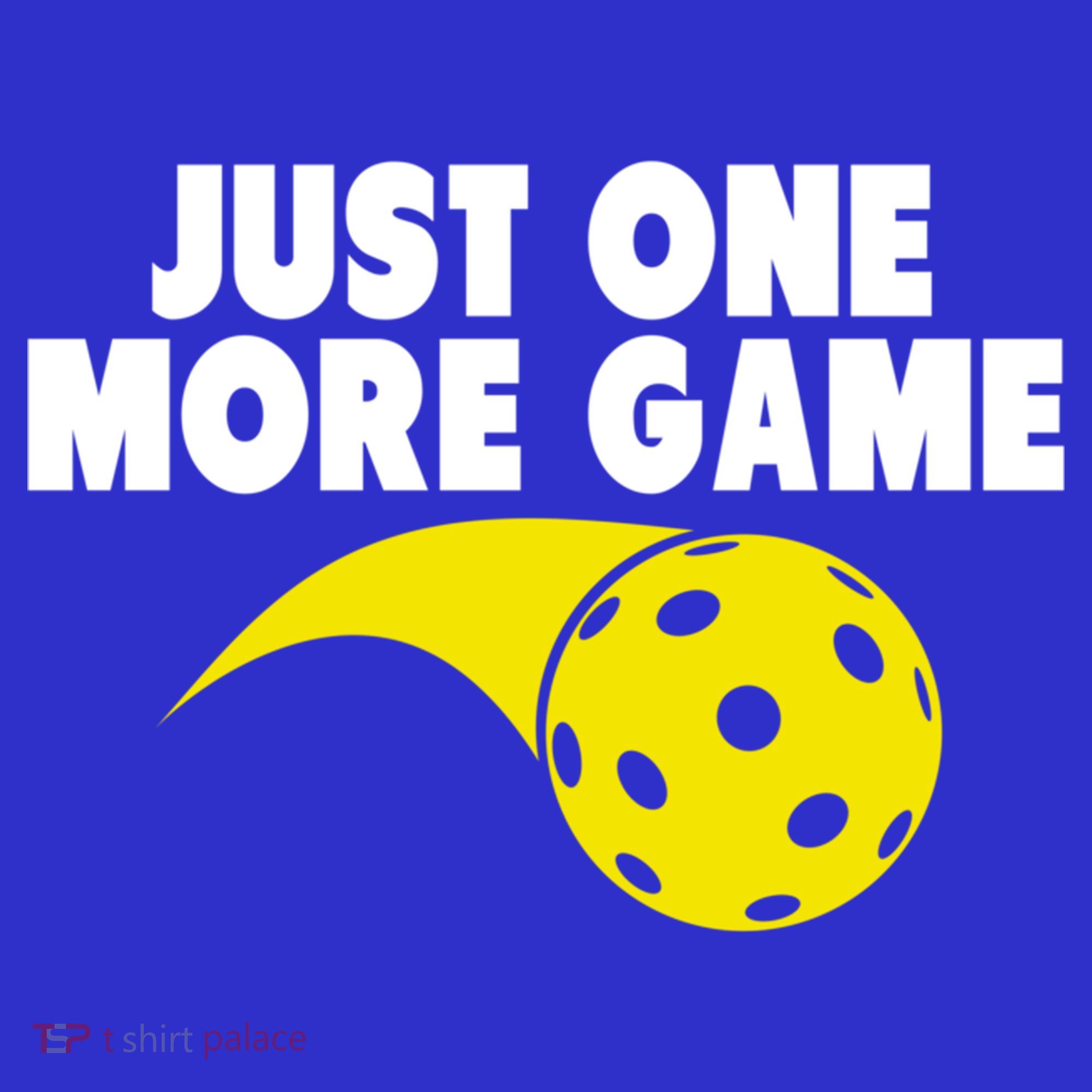 Just One More Game Pickleball Gift Great Gift Kids Sweatshirt