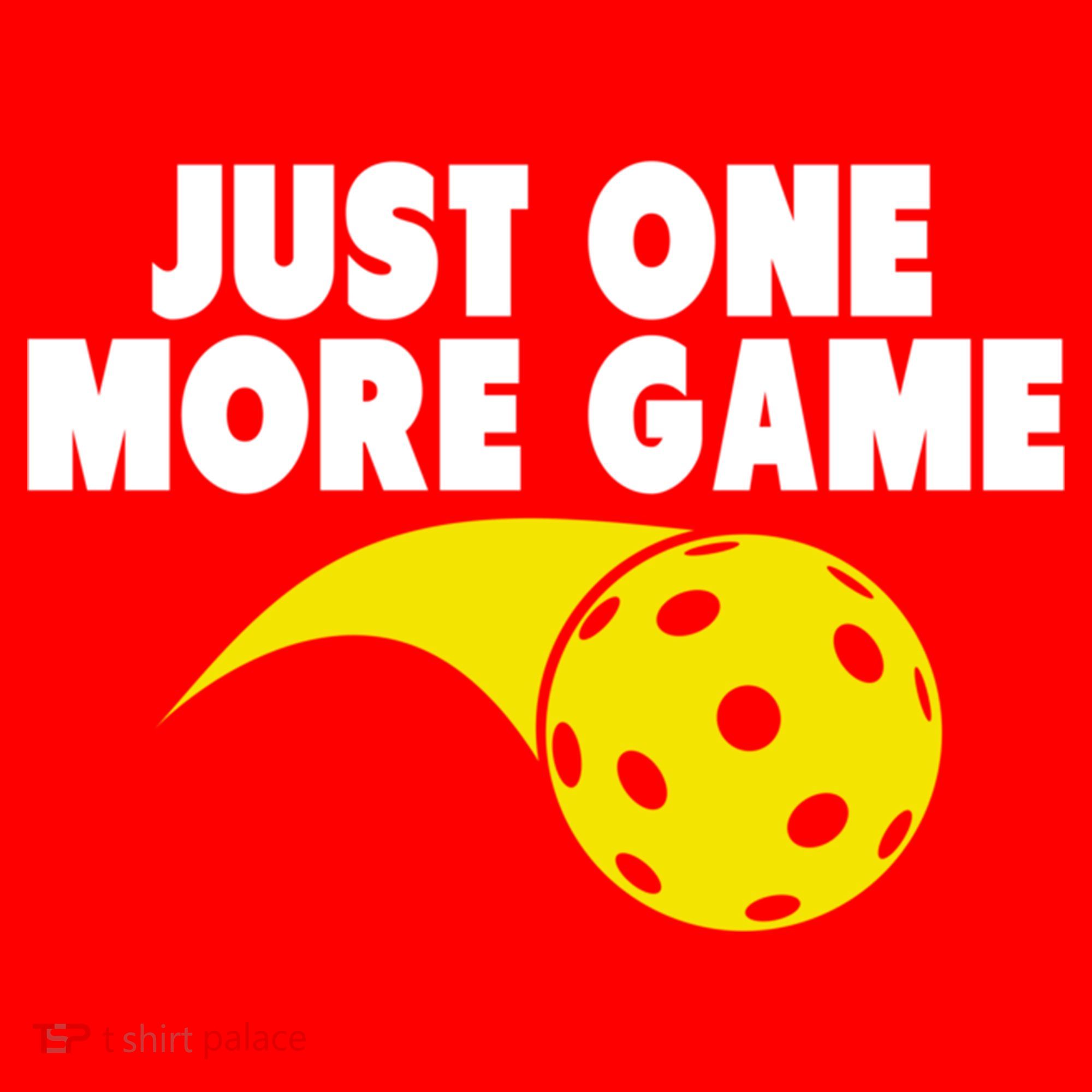 Just One More Game Pickleball Gift Great Gift Santa Hat