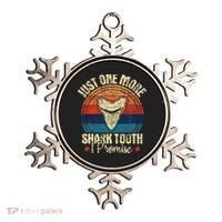 Just One More Shark Tooth I Promise Retro Fossil Ornament thumb 0