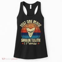 Just One More Shark Tooth I Promise Retro Fossil Women's Tank Top thumb 0