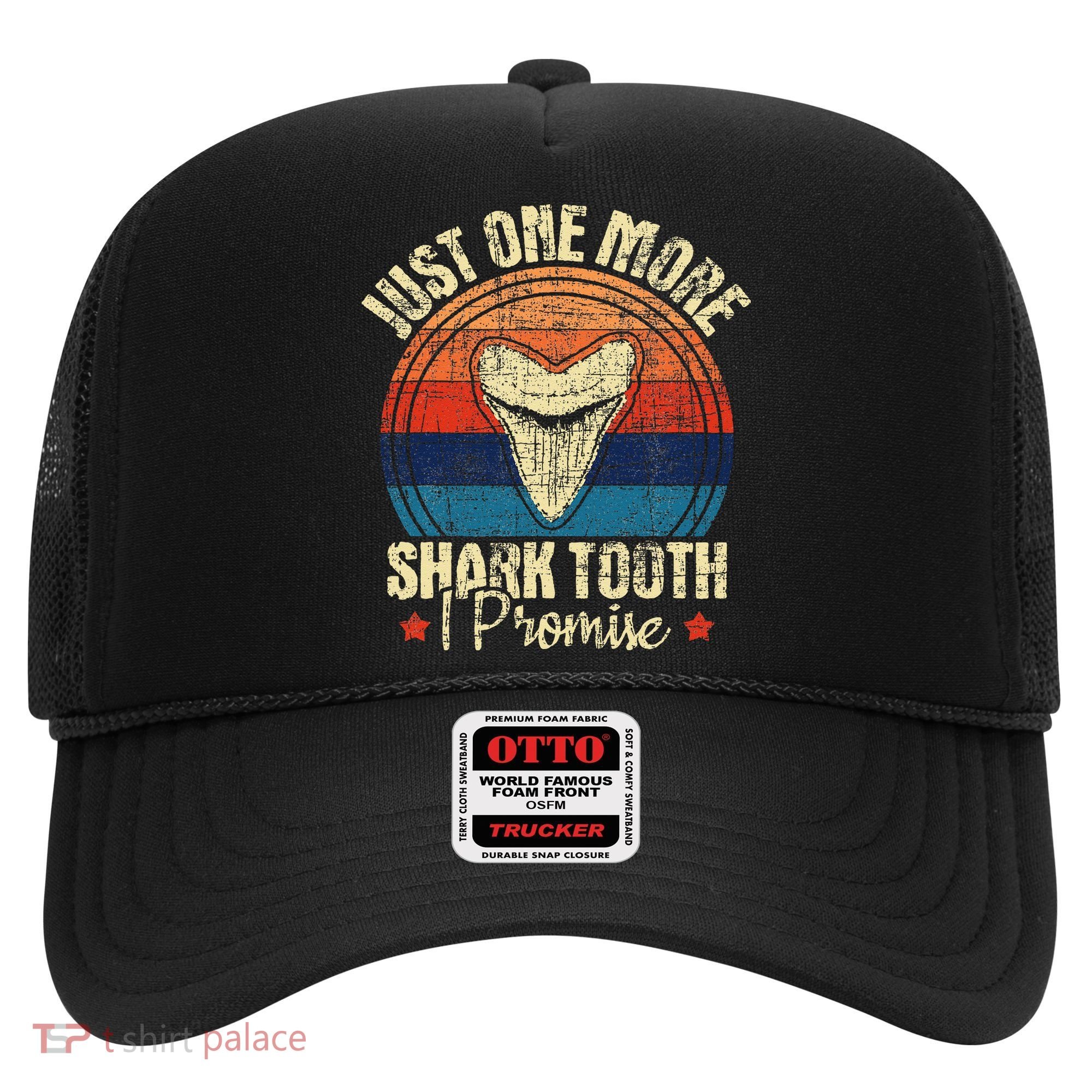 Just One More Shark Tooth I Promise Retro Fossil Hat