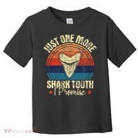 Just One More Shark Tooth I Promise Retro Fossil Toddler T-Shirt thumb 0
