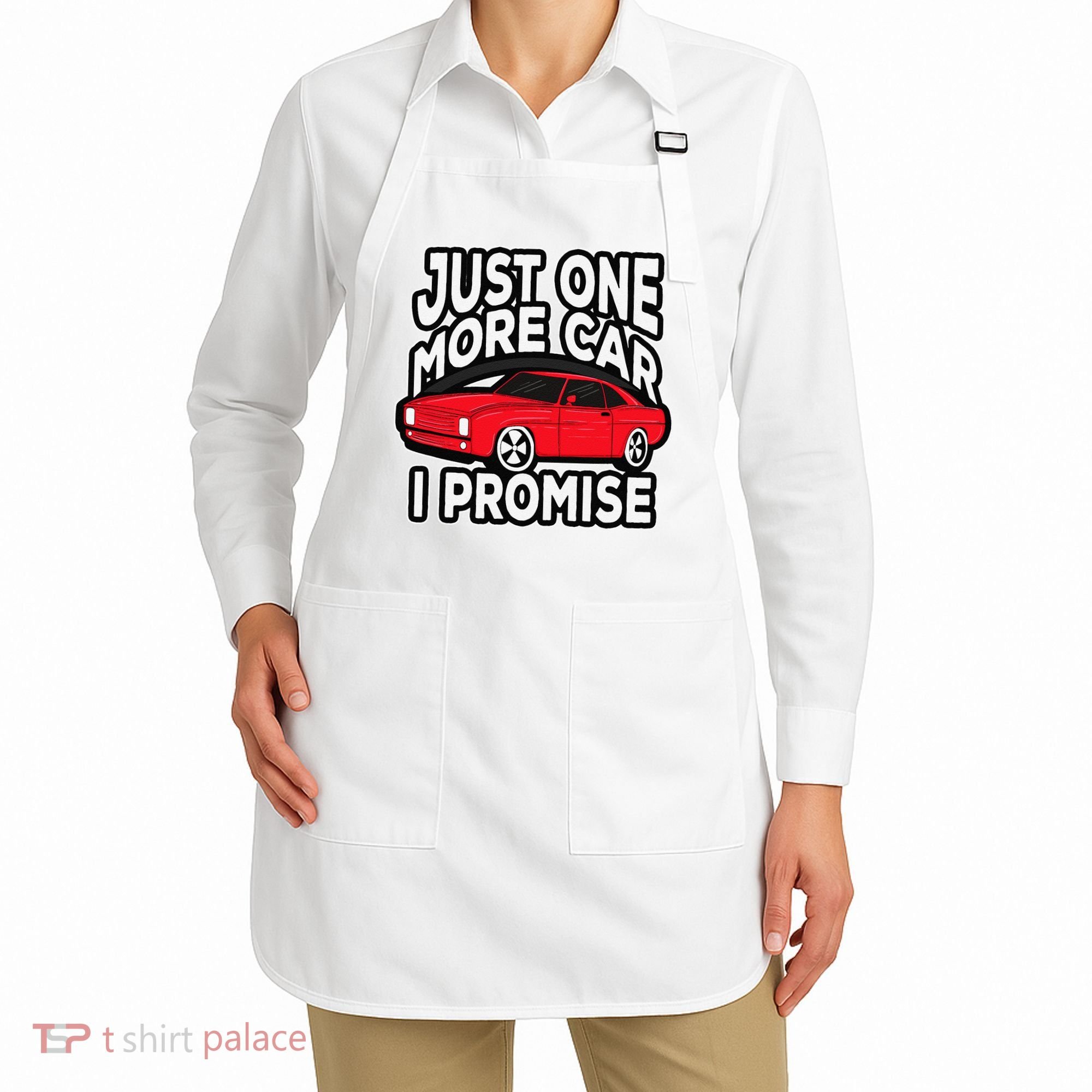 Just one more Car I promise Turbo Wheel Auto Engine Garage  Apron
