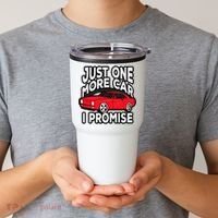 Just one more Car I promise Turbo Wheel Auto Engine Garage  Tumbler thumb 2