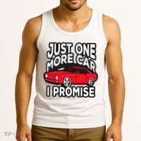 Just one more Car I promise Turbo Wheel Auto Engine Garage  Tank Top thumb 3