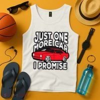 Just one more Car I promise Turbo Wheel Auto Engine Garage  Tank Top thumb 4