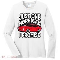 Just one more Car I promise Turbo Wheel Auto Engine Garage  Women's Long Sleeve Shirt thumb 0