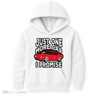 Just one more Car I promise Turbo Wheel Auto Engine Garage  Kids Hoodie thumb 0