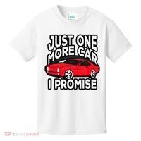 Just one more Car I promise Turbo Wheel Auto Engine Garage  Kids T-Shirt thumb 0