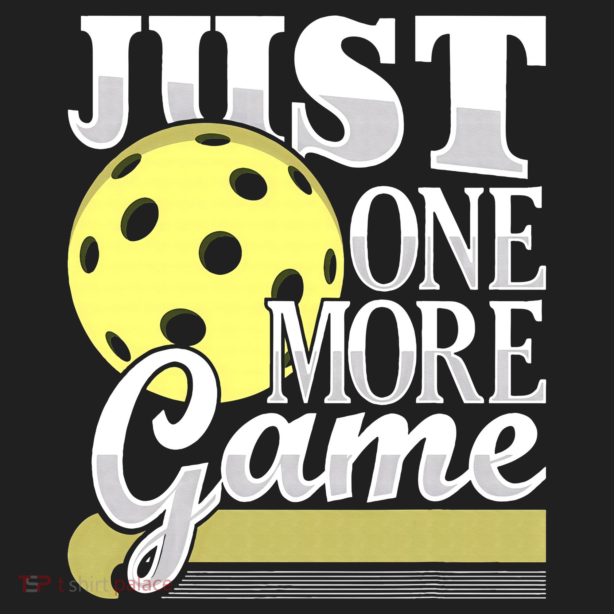 Just One More Game Pickleball Player Paddleball Beanie