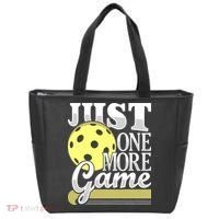 Just One More Game Pickleball Player Paddleball Tote Bag thumb 0