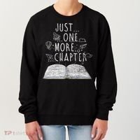 Just One More Chapter Reading Books Cute Gift Women's Sweatshirt thumb 0