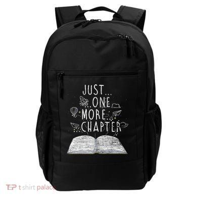 Just One More Chapter Reading Books Cute Gift Backpack