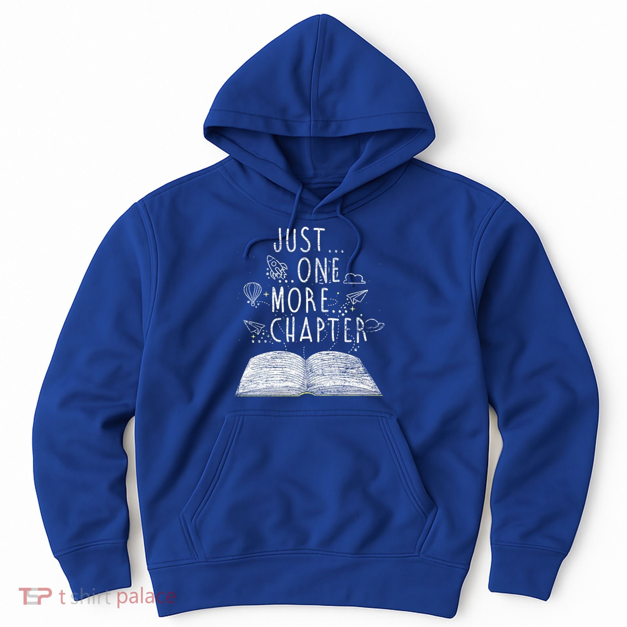 Just One More Chapter Reading Books Cute Gift Hoodie
