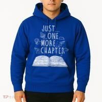 Just One More Chapter Reading Books Cute Gift Hoodie thumb 2