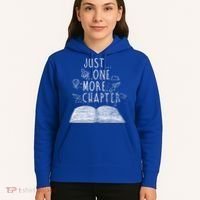 Just One More Chapter Reading Books Cute Gift Hoodie thumb 5