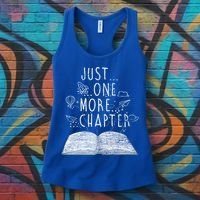Just One More Chapter Reading Books Cute Gift Women's Tank Top thumb 3