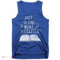 Just One More Chapter Reading Books Cute Gift Tank Top thumb 0
