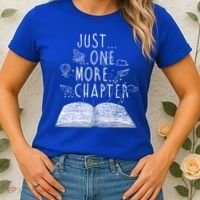 Just One More Chapter Reading Books Cute Gift Women's T-Shirt thumb 2