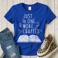 Just One More Chapter Reading Books Cute Gift Women's T-Shirt thumb 3
