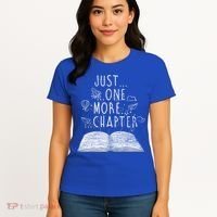Just One More Chapter Reading Books Cute Gift Women's T-Shirt thumb 4