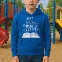 Just One More Chapter Reading Books Cute Gift Kids Hoodie thumb 2