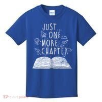 Just One More Chapter Reading Books Cute Gift Kids T-Shirt thumb 0