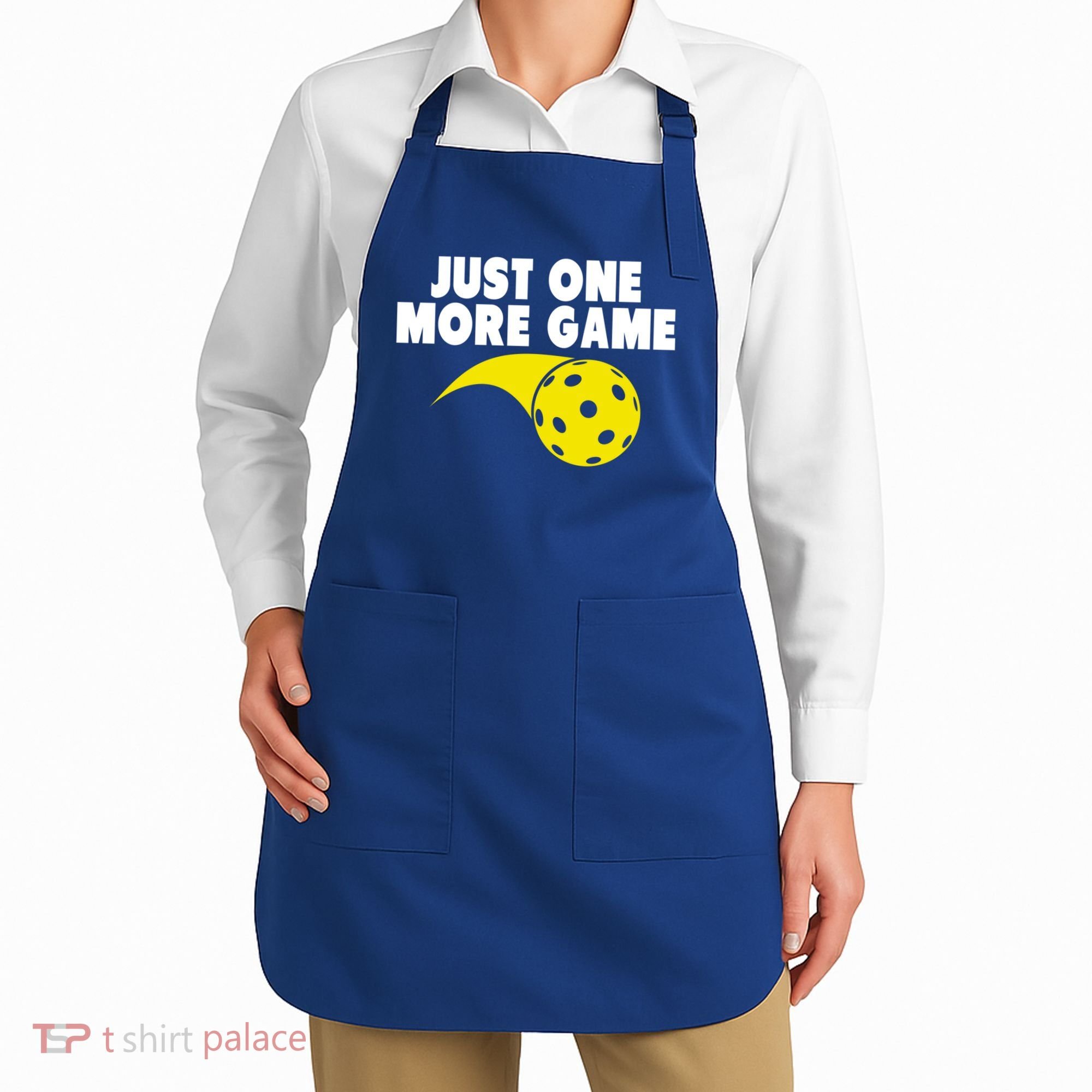 Just One More Game Pickleball Gift Apron