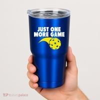 Just One More Game Pickleball Gift Tumbler thumb 2
