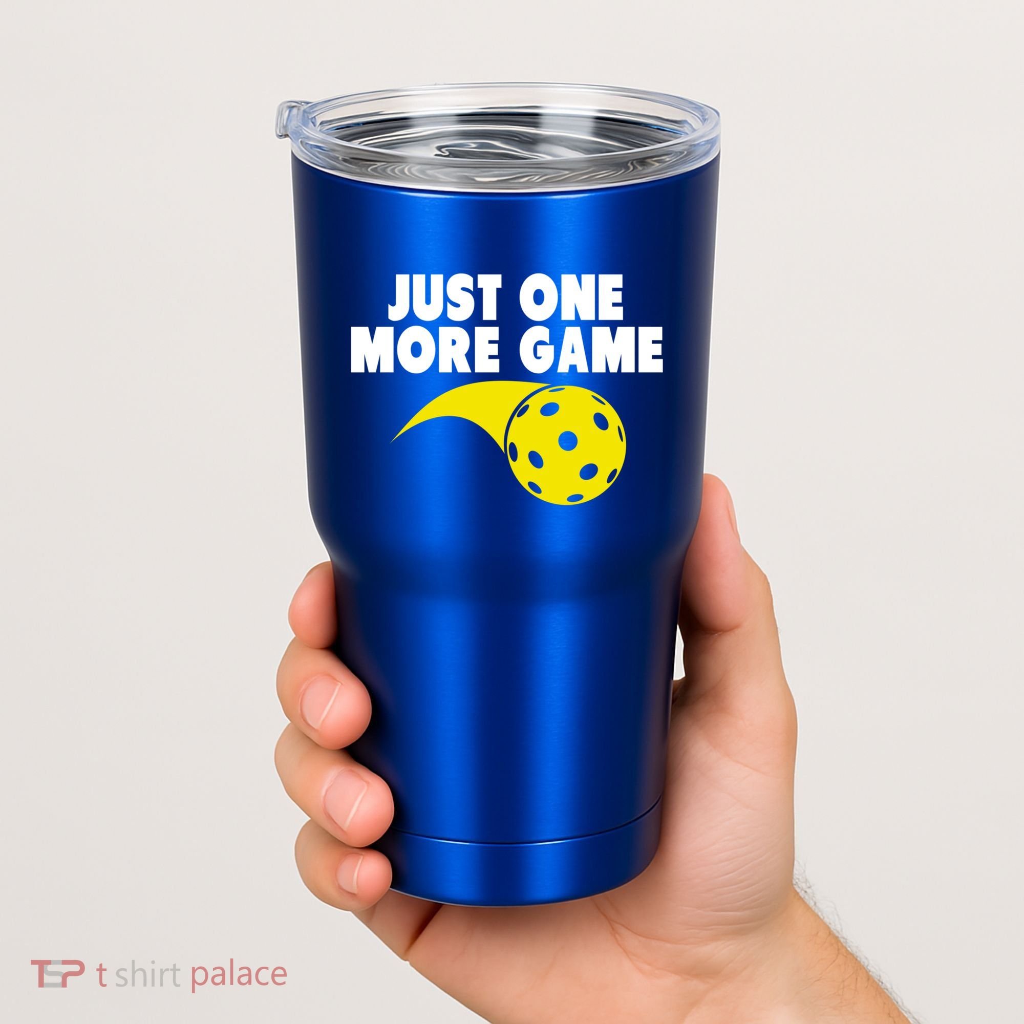 Just One More Game Pickleball Gift Tumbler