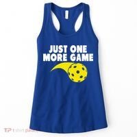 Just One More Game Pickleball Gift Women's Tank Top thumb 0
