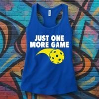 Just One More Game Pickleball Gift Women's Tank Top thumb 3