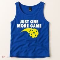Just One More Game Pickleball Gift Tank Top thumb 2