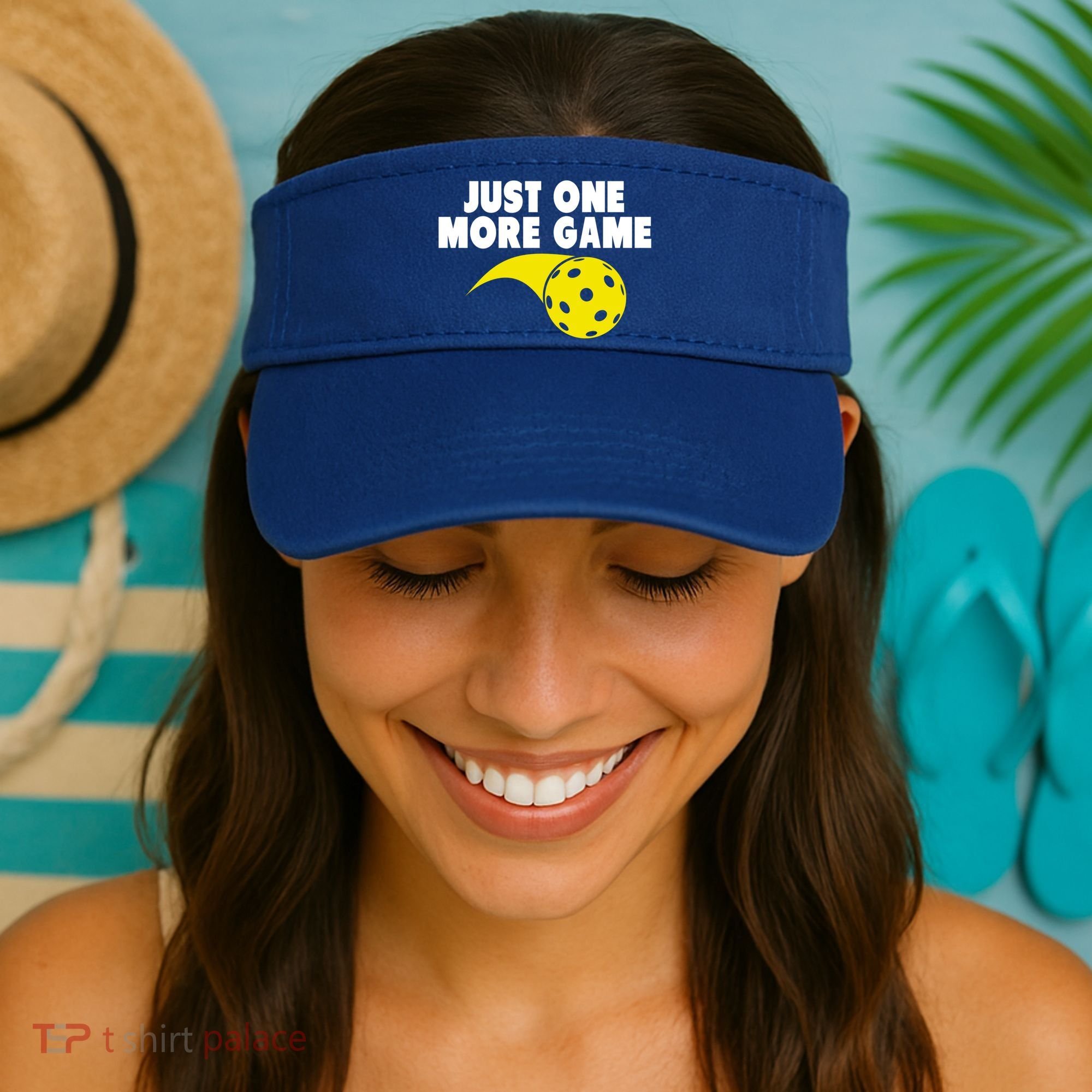 Just One More Game Pickleball Gift Visor