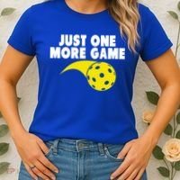 Just One More Game Pickleball Gift Women's T-Shirt thumb 2