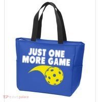 Just One More Game Pickleball Gift Tote Bag thumb 3