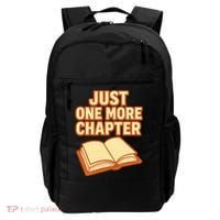 Just One More Chapter Funny Book Lover Backpack thumb 0