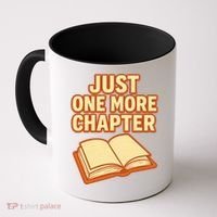 Just One More Chapter Funny Book Lover Coffee Mug thumb 0
