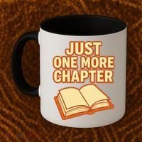 Just One More Chapter Funny Book Lover Coffee Mug thumb 2