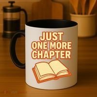 Just One More Chapter Funny Book Lover Coffee Mug thumb 4