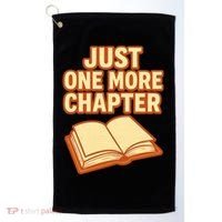Just One More Chapter Funny Book Lover Golf Towel thumb 0