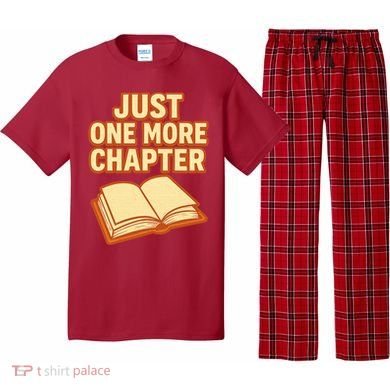 Just One More Chapter Funny Book Lover Pajama Set