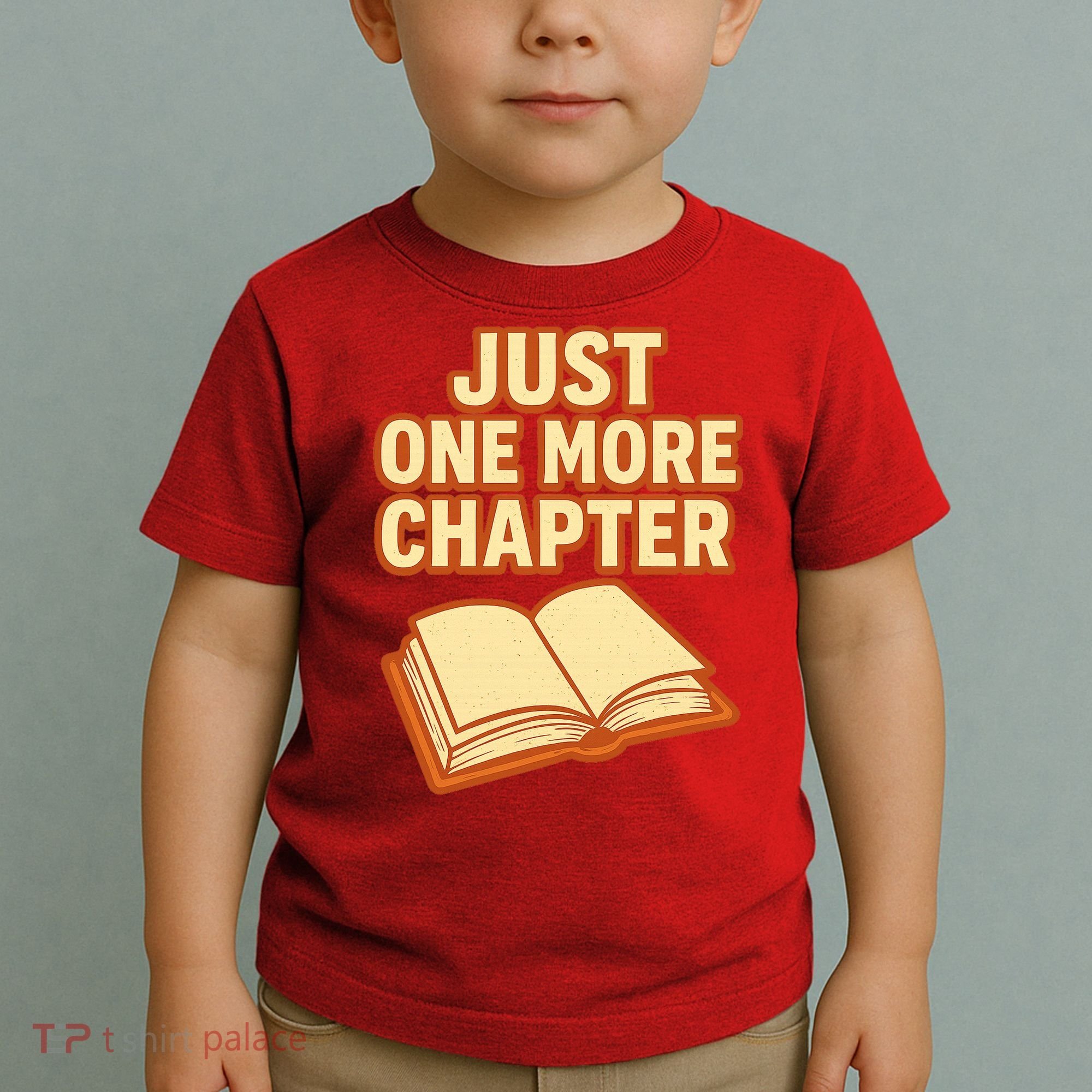 Just One More Chapter Funny Book Lover Toddler T-Shirt