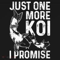 Just One More Koi I Promise Ornament thumb 1