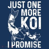 Just One More Koi I Promise Apron thumb 3