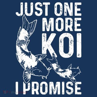Just One More Koi I Promise Performance Fleece Hoodie